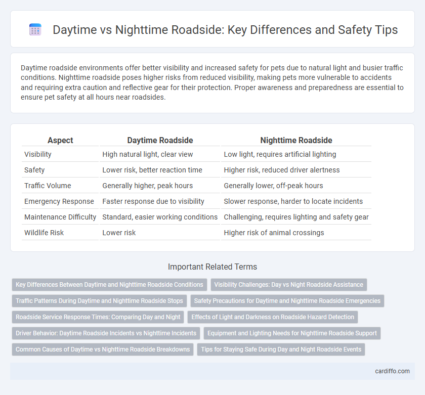 Daytime vs Nighttime Roadside: Key Differences and Safety Tips