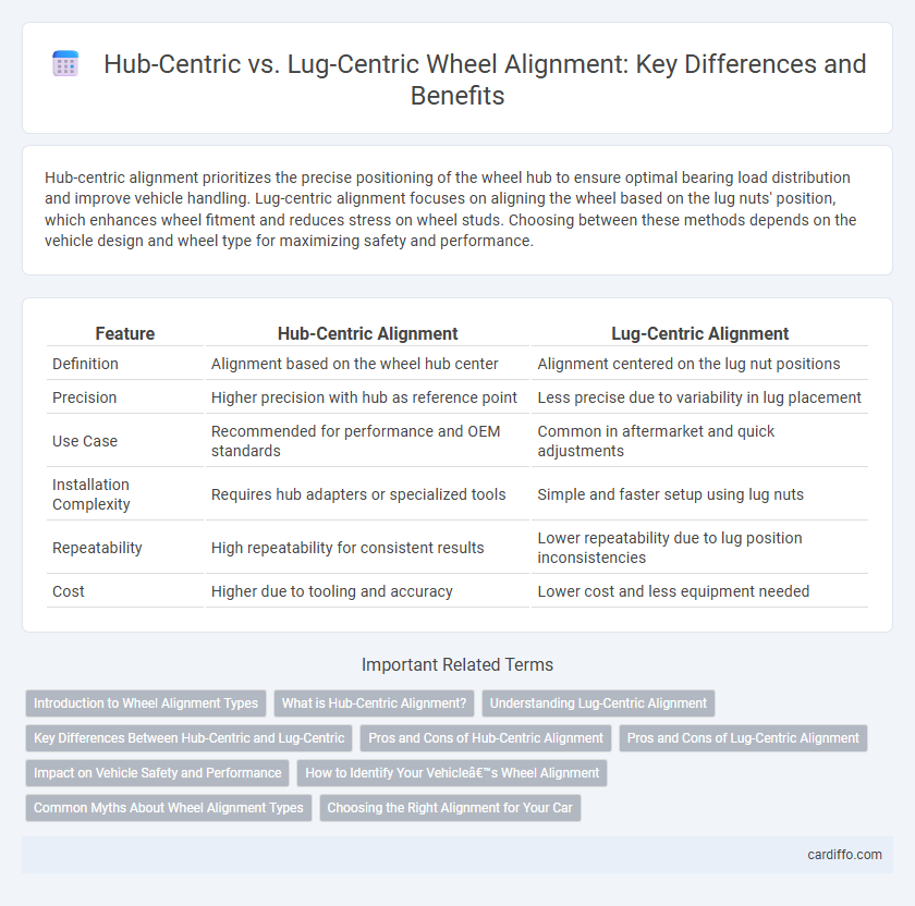 Hub-Centric vs. Lug-Centric Wheel Alignment: Key Differences and Benefits