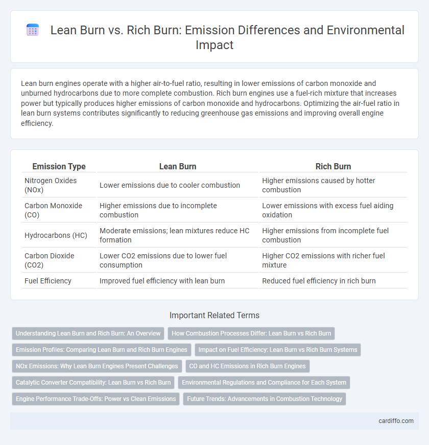 Lean Burn vs. Rich Burn: Emission Differences and Environmental Impact