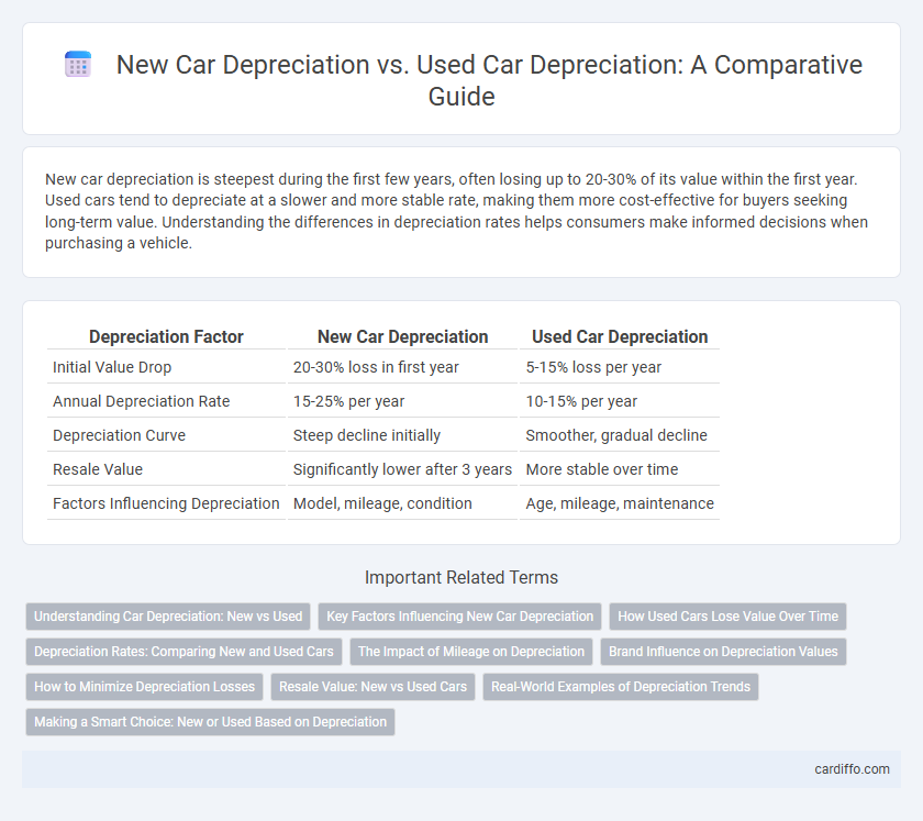 New Car Depreciation vs. Used Car Depreciation: A Comparative Guide