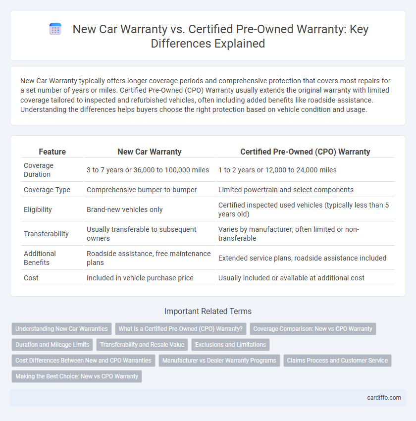 New Car Warranty vs. Certified Pre-Owned Warranty: Key Differences Explained