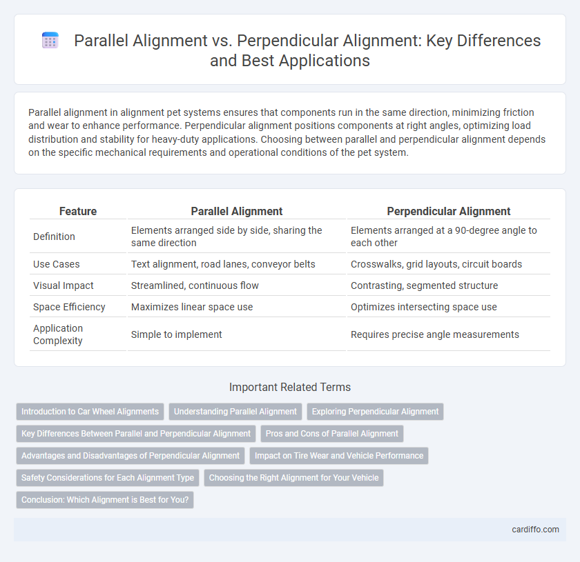 Parallel Alignment vs. Perpendicular Alignment: Key Differences and Best Applications