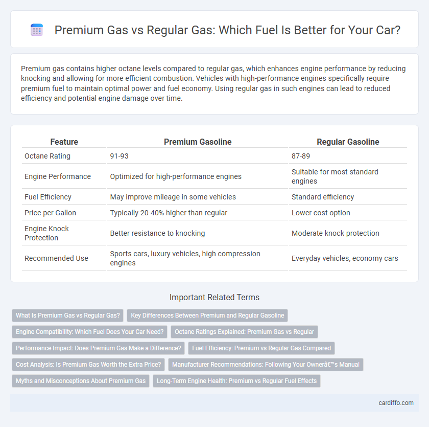 Premium Gas vs Regular Gas: Which Fuel Is Better for Your Car?