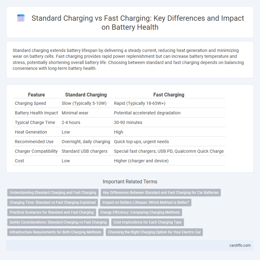 Standard Charging vs Fast Charging: Key Differences and Impact on Battery Health