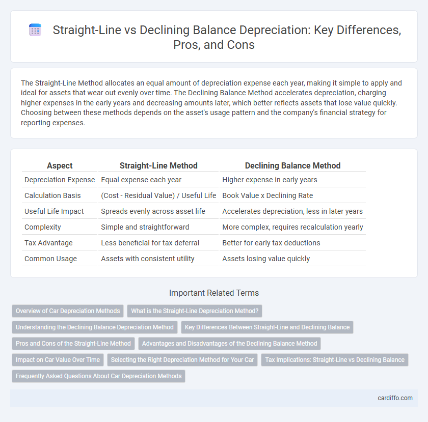 Straight-Line vs Declining Balance Depreciation: Key Differences, Pros, and Cons