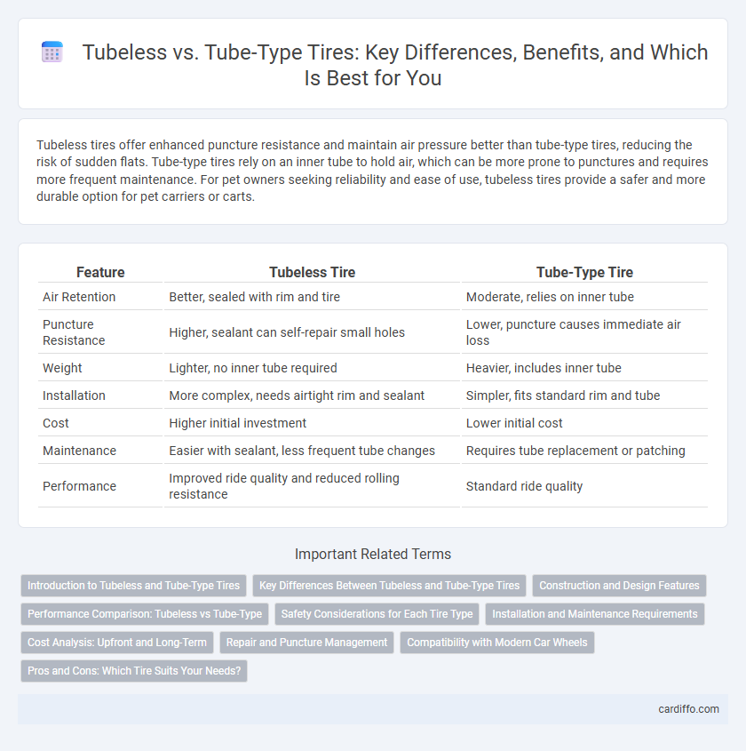 Tubeless vs. Tube-Type Tires: Key Differences, Benefits, and Which Is Best for You