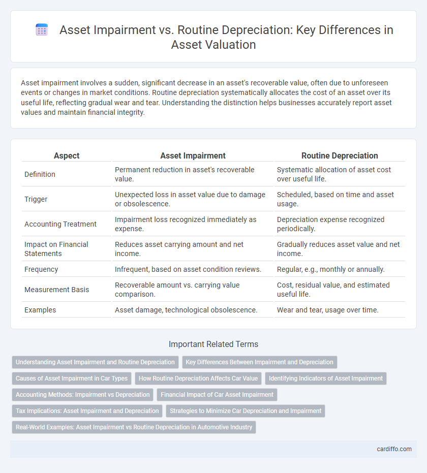 Asset Impairment vs. Routine Depreciation: Key Differences in Asset Valuation