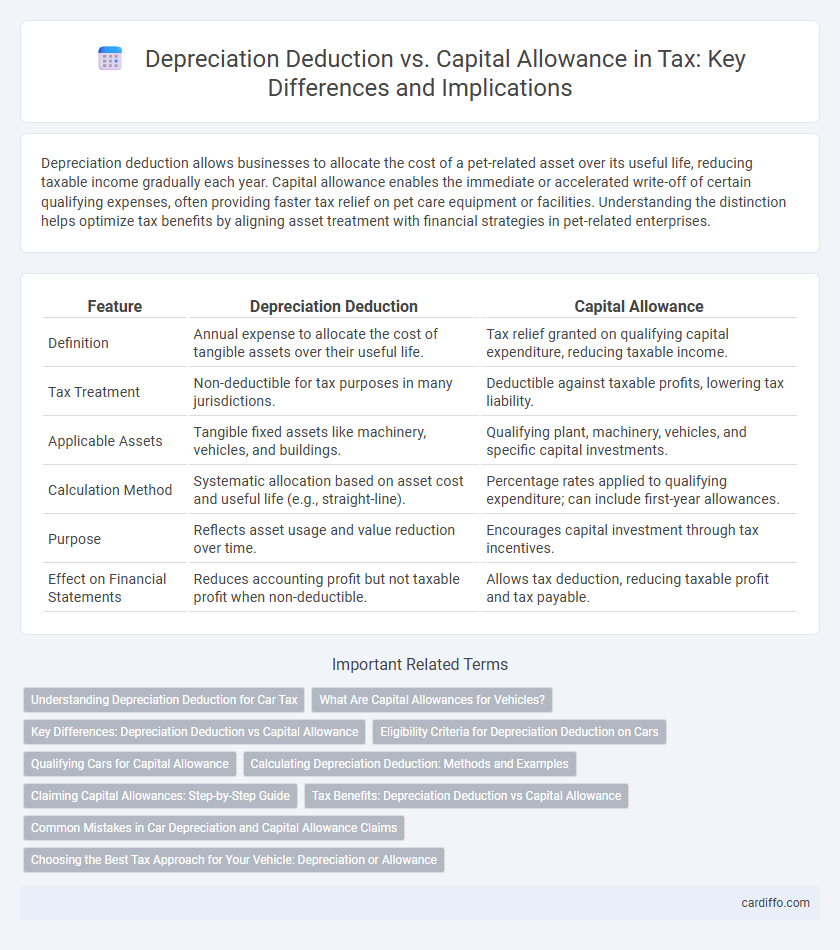 Depreciation Deduction vs. Capital Allowance in Tax: Key Differences and Implications