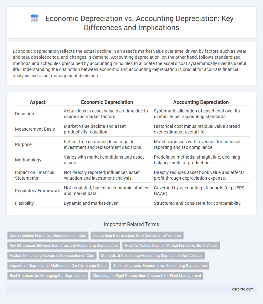 Economic Depreciation vs. Accounting Depreciation: Key Differences and Implications
