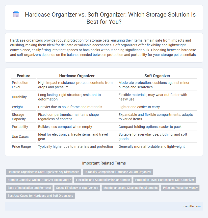 Hardcase Organizer vs. Soft Organizer: Which Storage Solution Is Best for You?