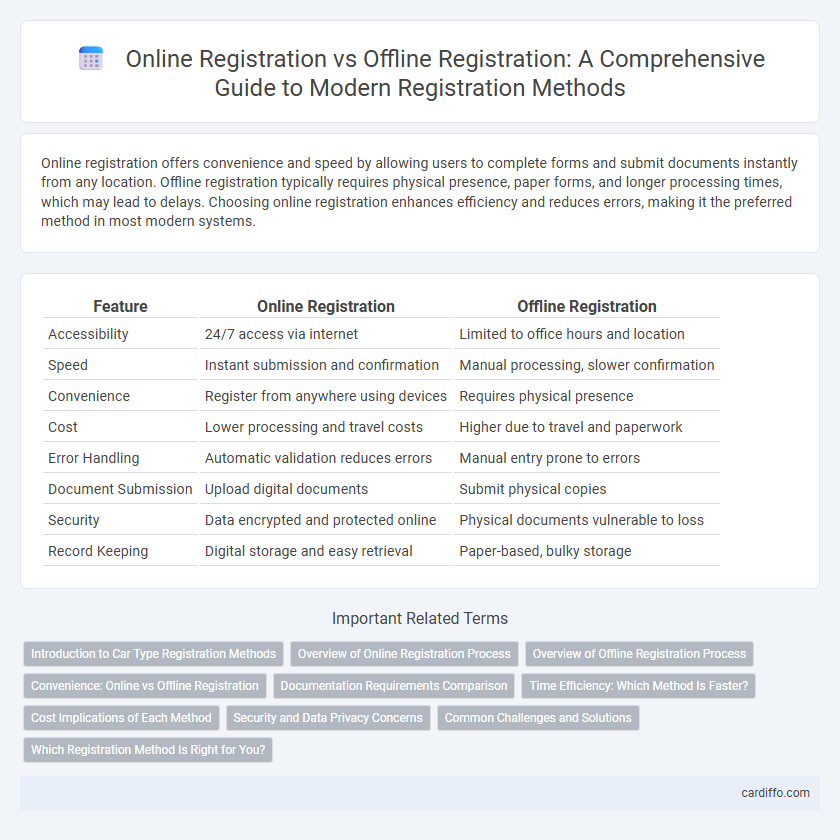 Online Registration vs Offline Registration: A Comprehensive Guide to Modern Registration Methods