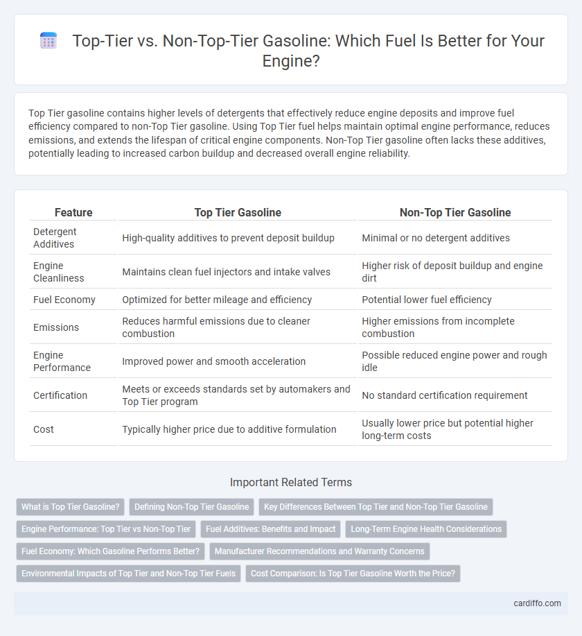Top-Tier vs. Non-Top-Tier Gasoline: Which Fuel Is Better for Your Engine?