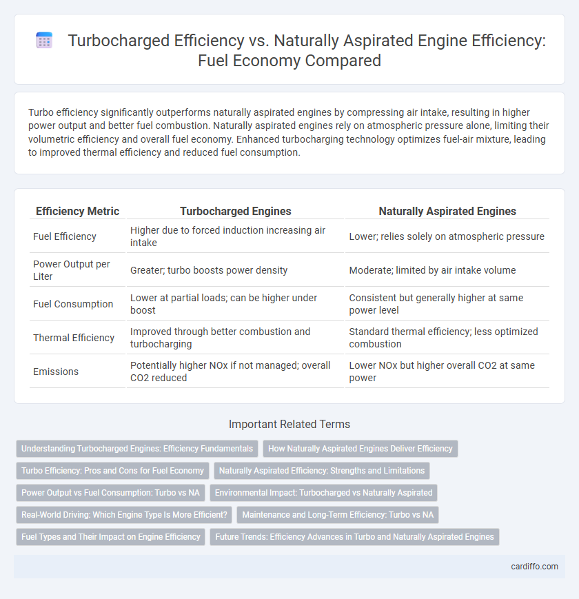 Turbocharged Efficiency vs. Naturally Aspirated Engine Efficiency: Fuel Economy Compared