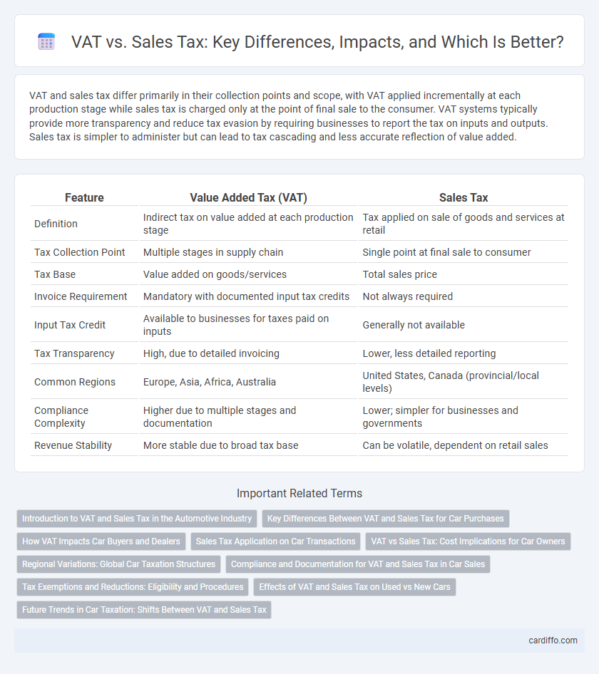 VAT vs. Sales Tax: Key Differences, Impacts, and Which Is Better?