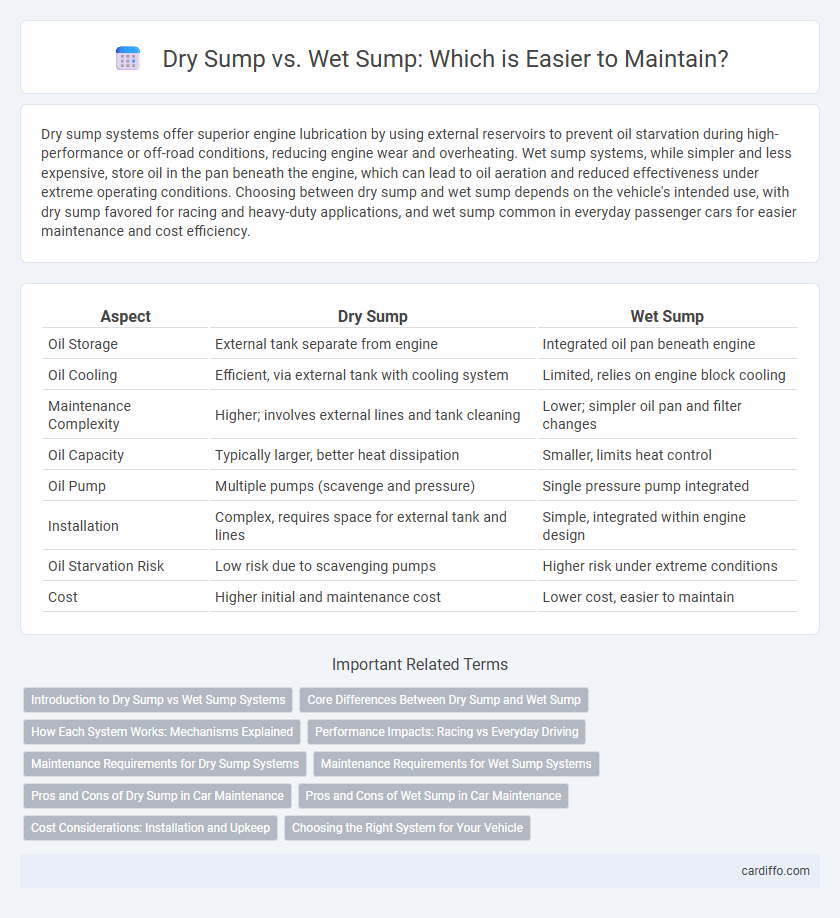 Dry Sump vs. Wet Sump: Which is Easier to Maintain?