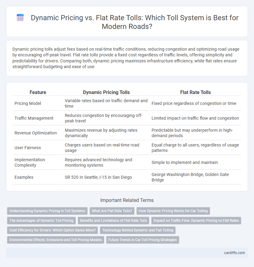 Dynamic Pricing vs. Flat Rate Tolls: Which Toll System is Best for Modern Roads?