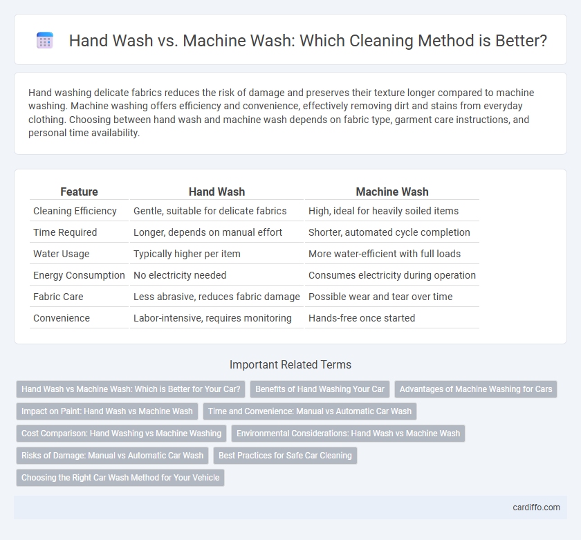 Hand Wash vs. Machine Wash: Which Cleaning Method is Better?