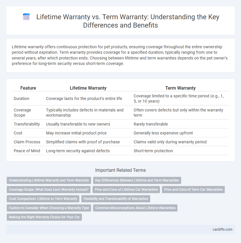 Lifetime Warranty vs. Term Warranty: Understanding the Key Differences and Benefits