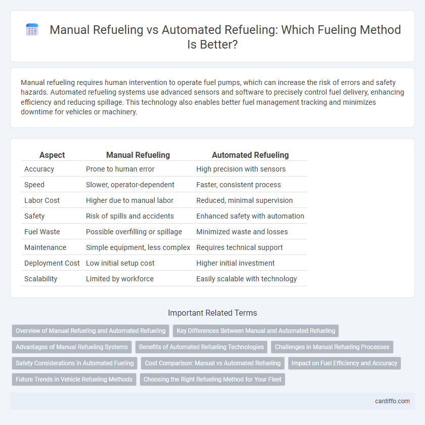 Manual Refueling vs Automated Refueling: Which Fueling Method Is Better?