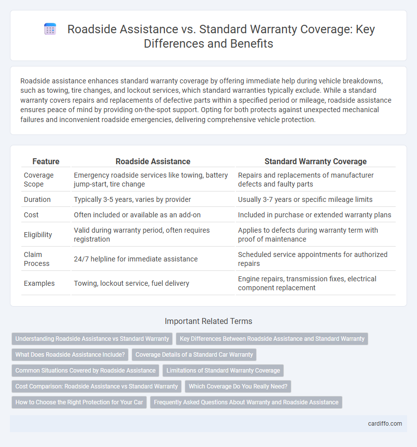 Roadside Assistance vs. Standard Warranty Coverage: Key Differences and Benefits