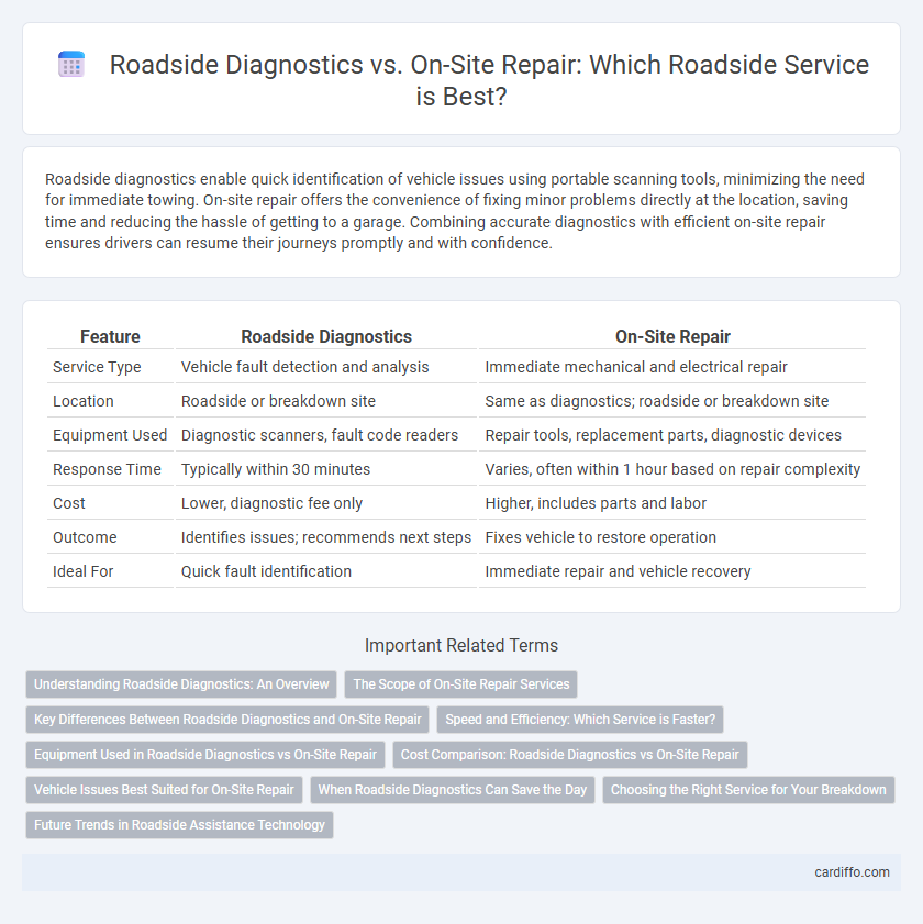 Roadside Diagnostics vs. On-Site Repair: Which Roadside Service is Best?