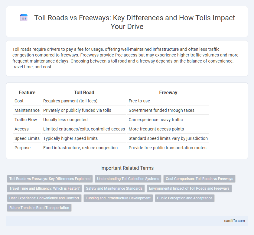 Toll Roads vs Freeways: Key Differences and How Tolls Impact Your Drive