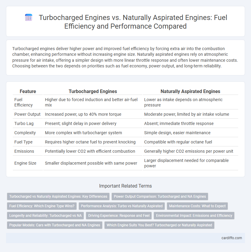 Turbocharged Engines vs. Naturally Aspirated Engines: Fuel Efficiency and Performance Compared