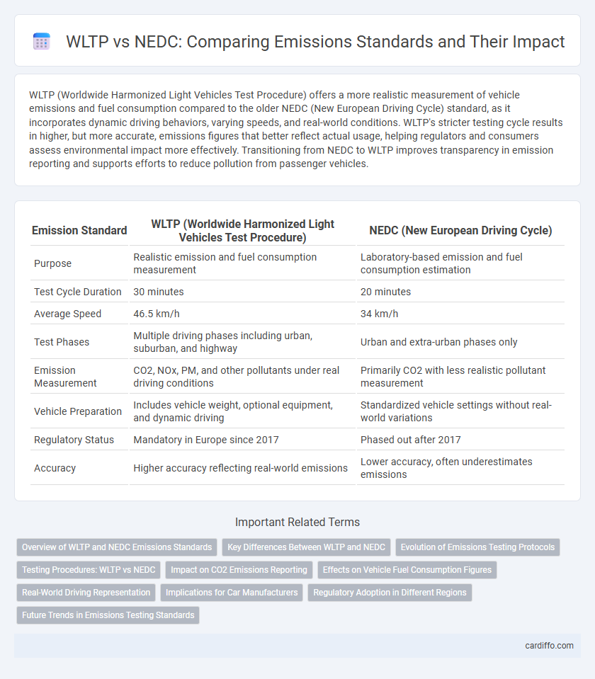 WLTP vs NEDC: Comparing Emissions Standards and Their Impact