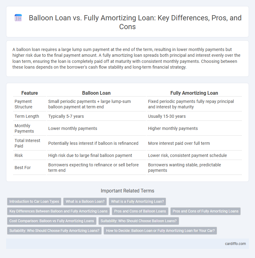 Balloon Loan vs. Fully Amortizing Loan: Key Differences, Pros, and Cons