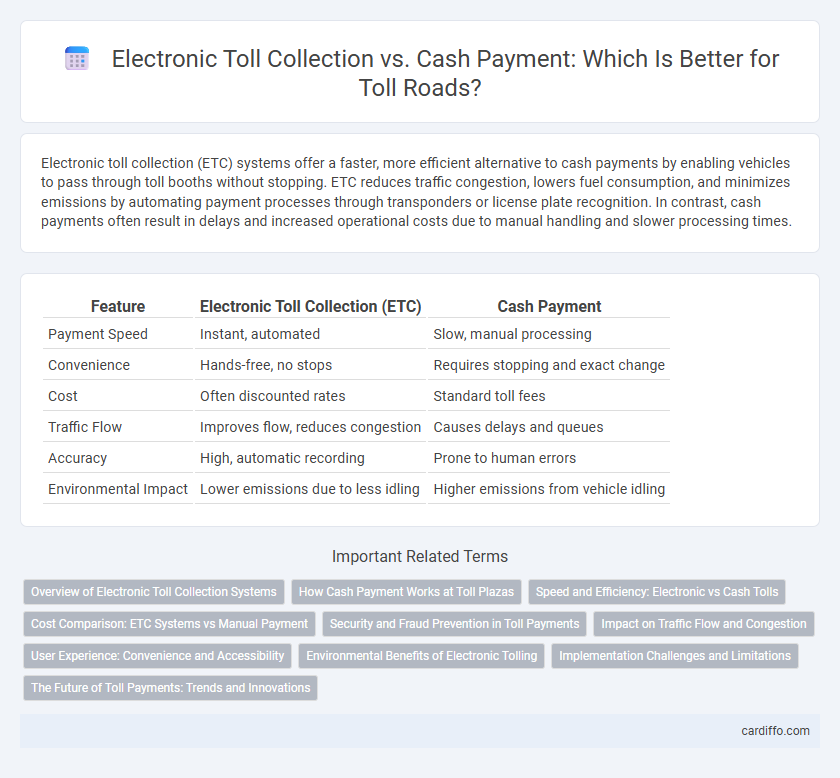 Electronic Toll Collection vs. Cash Payment: Which Is Better for Toll Roads?