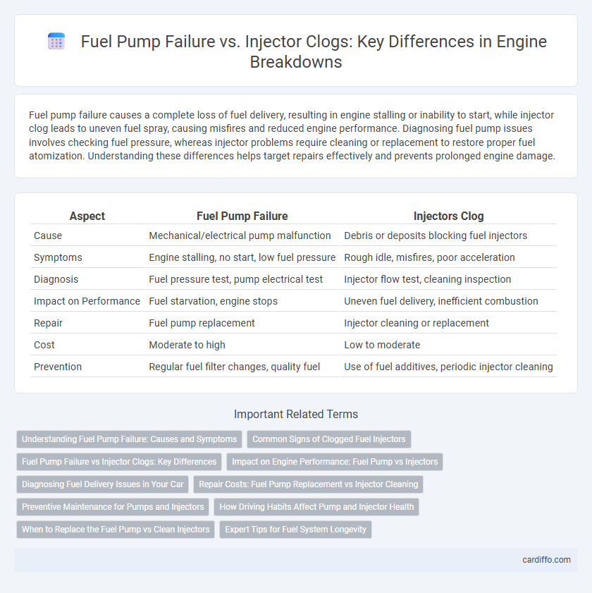 Fuel Pump Failure vs. Injector Clogs: Key Differences in Engine Breakdowns