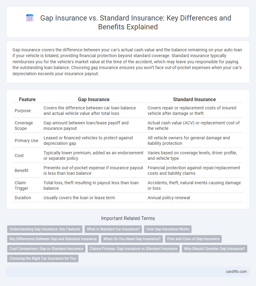 Gap Insurance vs. Standard Insurance: Key Differences and Benefits Explained