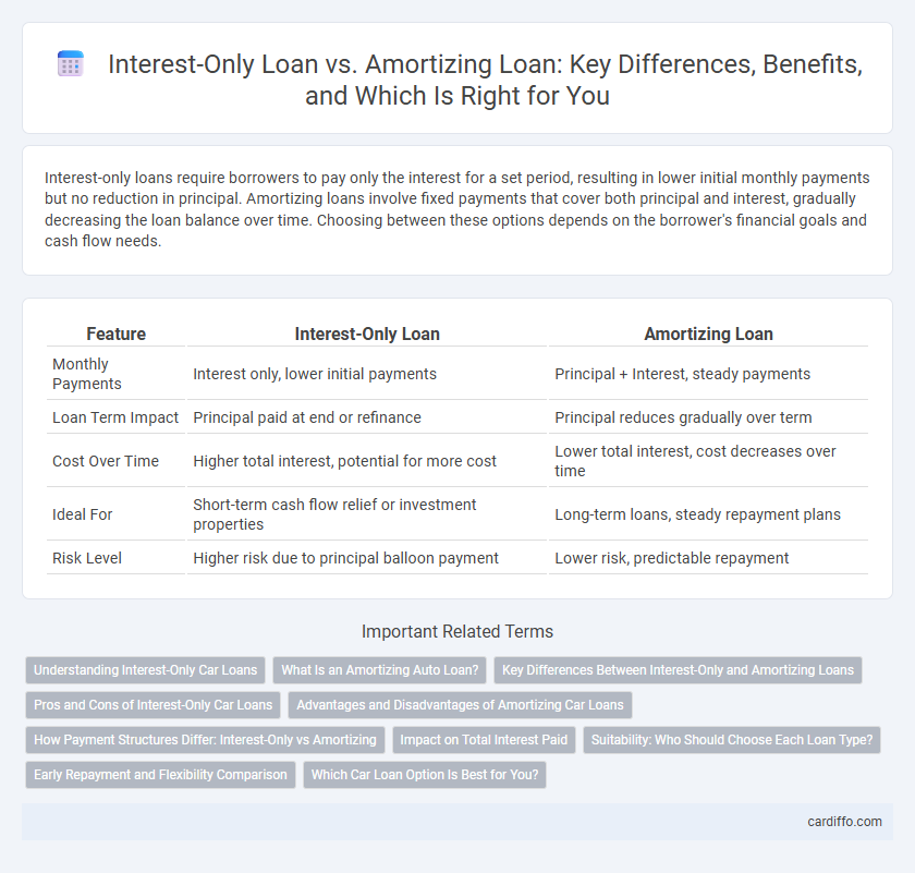 Interest-Only Loan vs. Amortizing Loan: Key Differences, Benefits, and Which Is Right for You