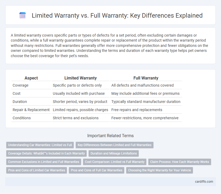 Limited Warranty vs. Full Warranty: Key Differences Explained