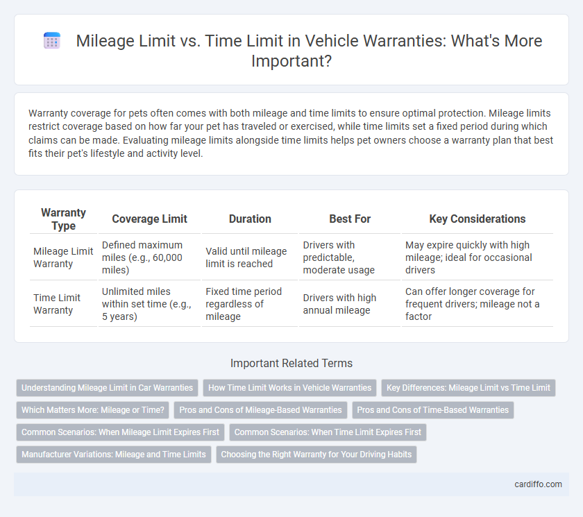Mileage Limit vs. Time Limit in Vehicle Warranties: What's More Important?