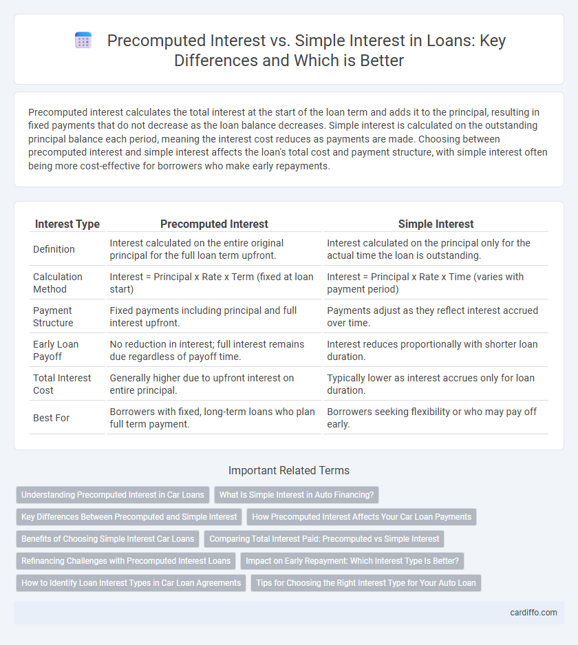 Precomputed Interest vs. Simple Interest in Loans: Key Differences and Which is Better