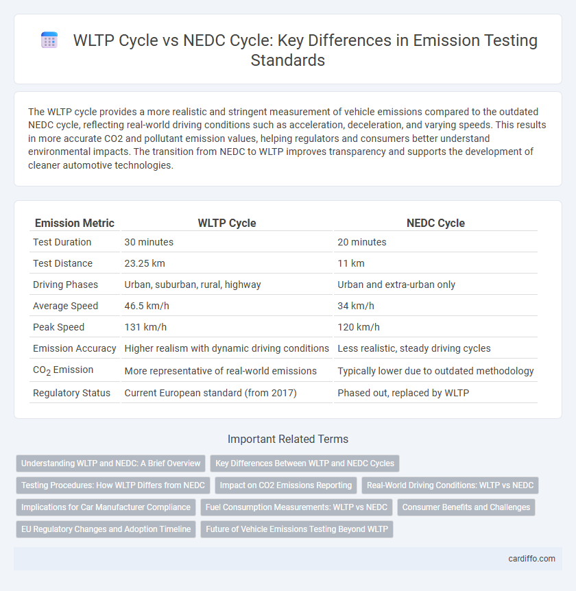 WLTP Cycle vs NEDC Cycle: Key Differences in Emission Testing Standards