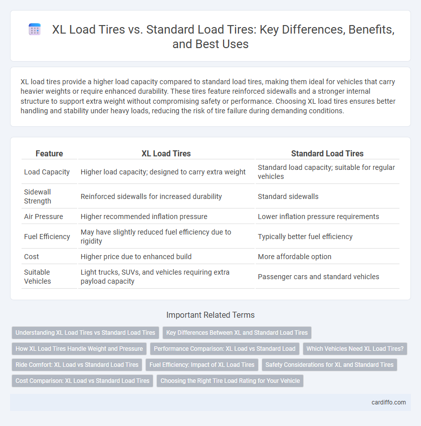 XL Load Tires vs. Standard Load Tires: Key Differences, Benefits, and Best Uses