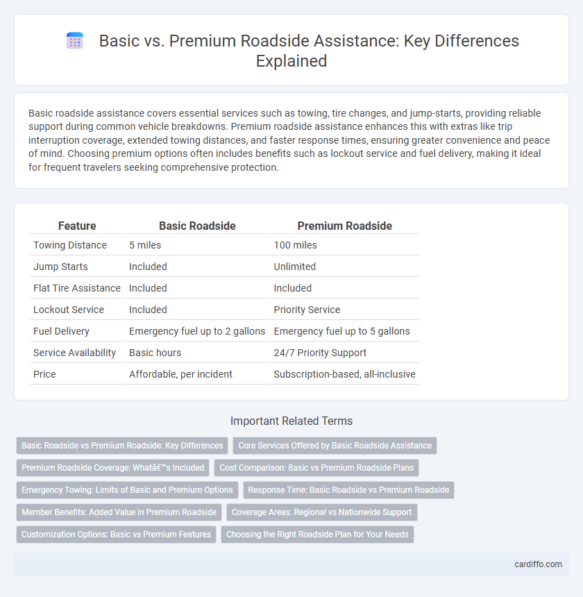 Basic vs. Premium Roadside Assistance: Key Differences Explained