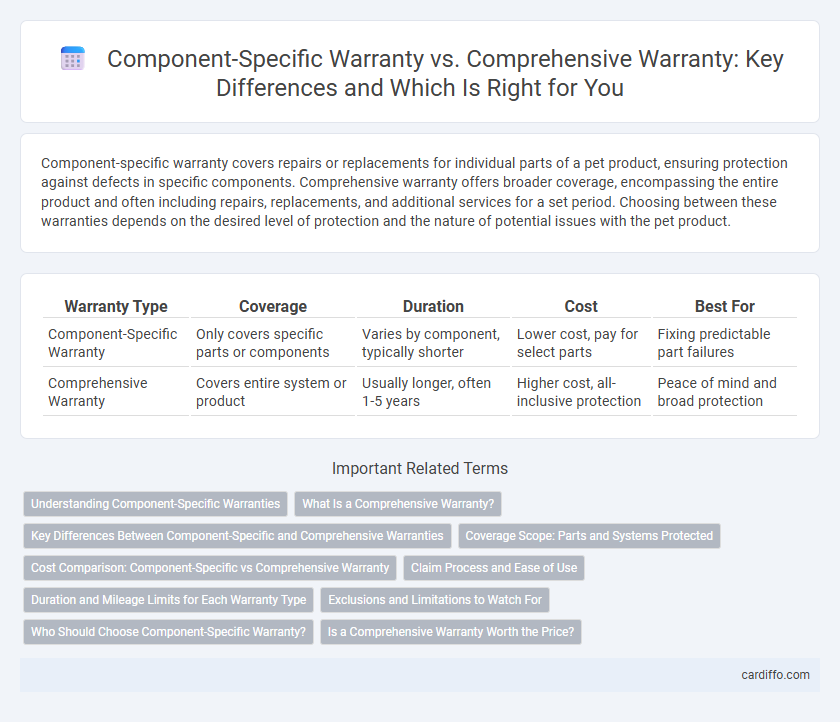 Component-Specific Warranty vs. Comprehensive Warranty: Key Differences and Which Is Right for You