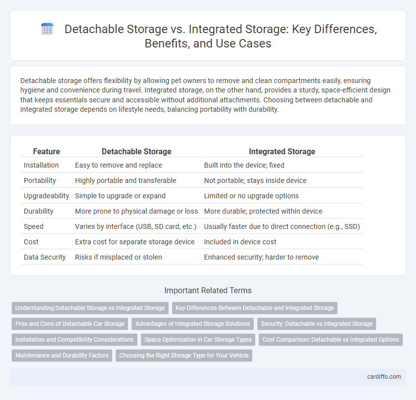 Detachable Storage vs. Integrated Storage: Key Differences, Benefits, and Use Cases