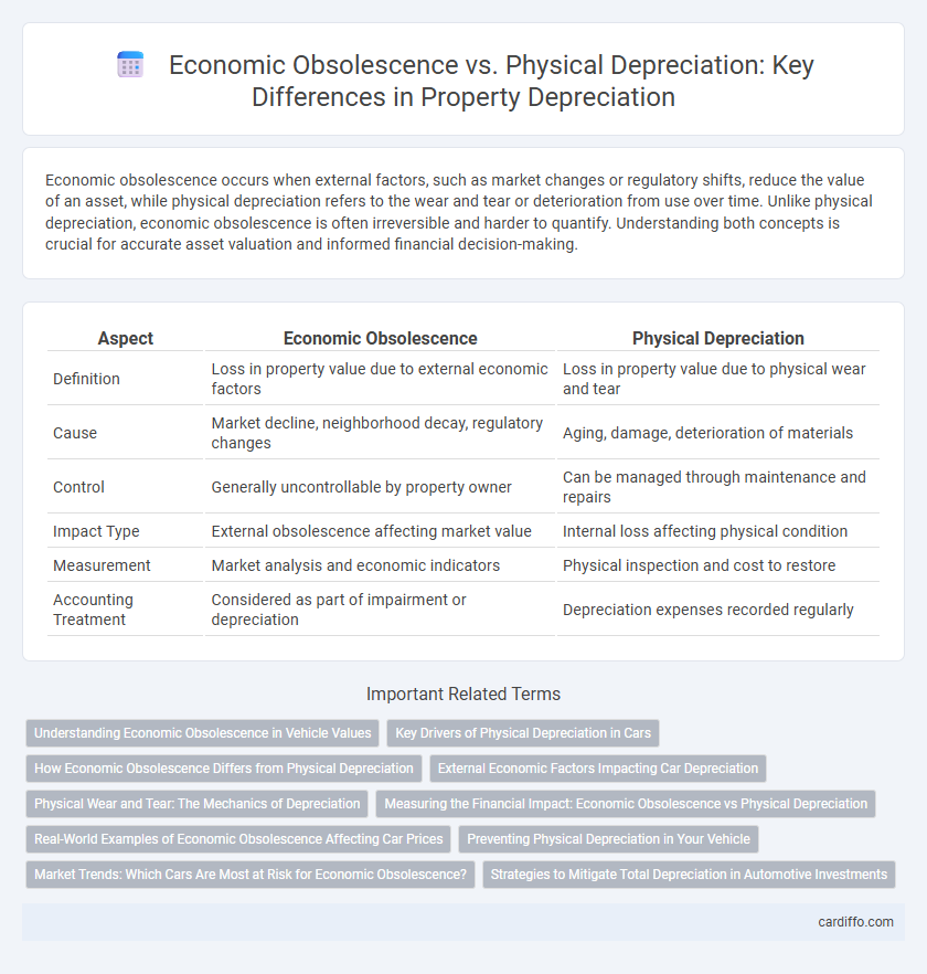 Economic Obsolescence vs. Physical Depreciation: Key Differences in Property Depreciation