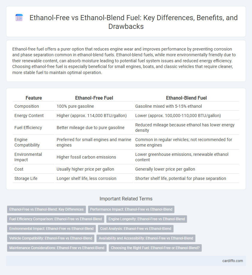 Ethanol-Free vs Ethanol-Blend Fuel: Key Differences, Benefits, and Drawbacks