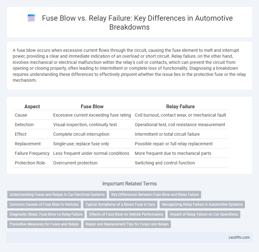 Fuse Blow vs. Relay Failure: Key Differences in Automotive Breakdowns