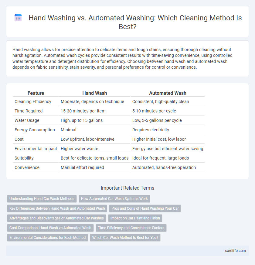 Hand Washing vs. Automated Washing: Which Cleaning Method Is Best?