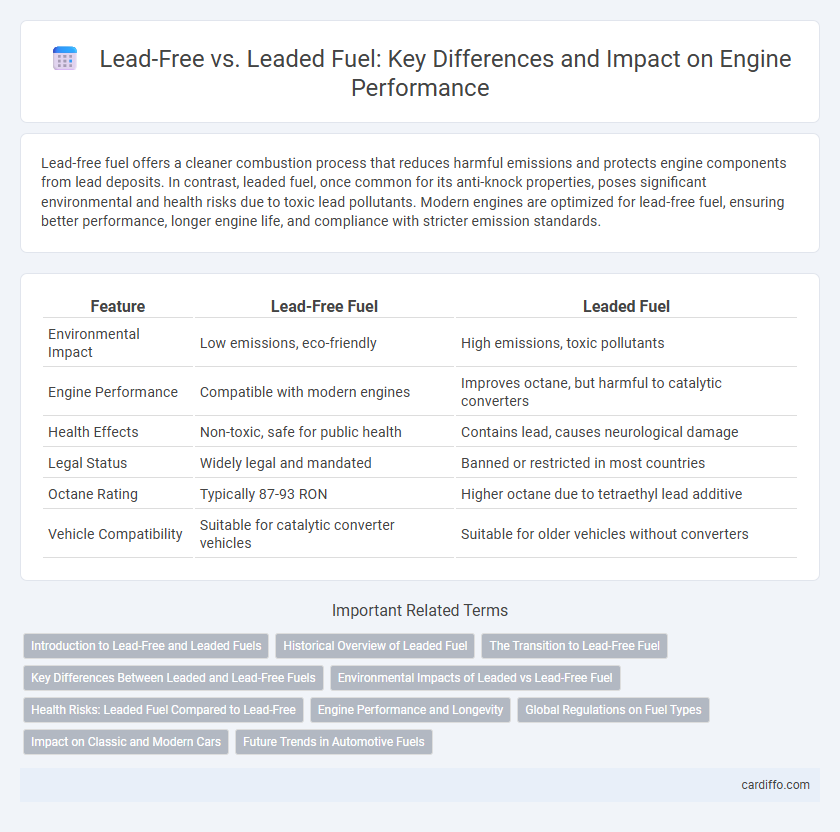 Lead-Free vs. Leaded Fuel: Key Differences and Impact on Engine Performance