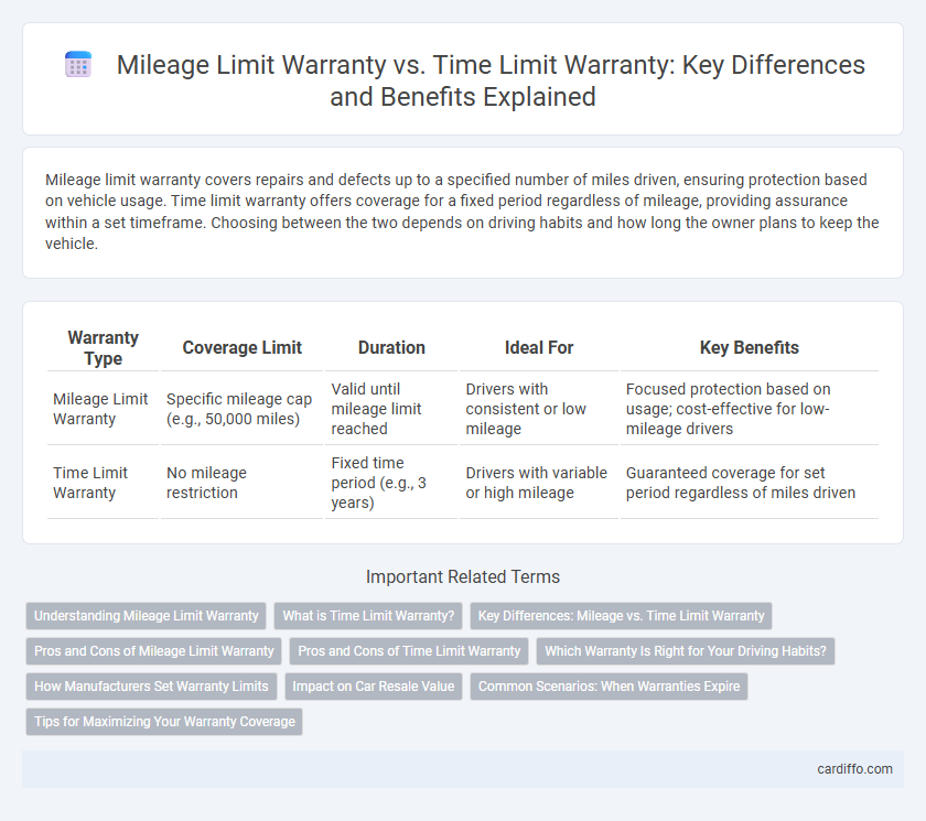 Mileage Limit Warranty vs. Time Limit Warranty: Key Differences and Benefits Explained