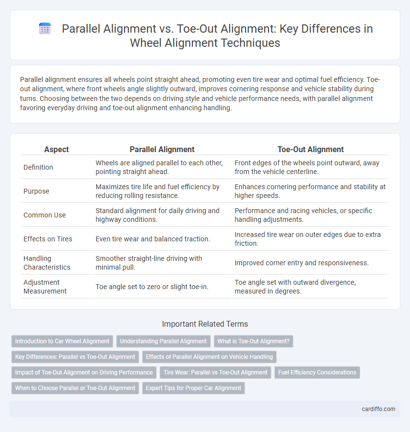 Parallel Alignment vs. Toe-Out Alignment: Key Differences in Wheel Alignment Techniques