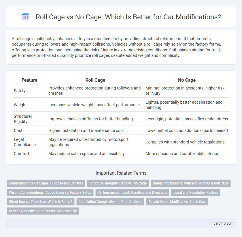 Roll Cage vs No Cage: Which Is Better for Car Modifications?