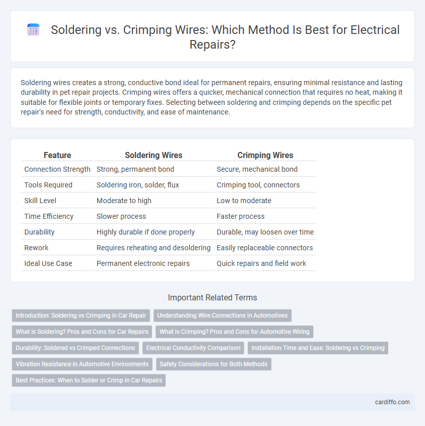 Soldering vs. Crimping Wires: Which Method Is Best for Electrical Repairs?